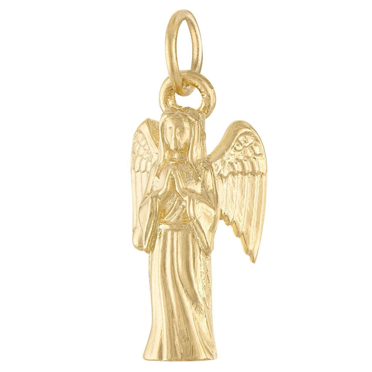 Guardian Angel 14k Gold Charm